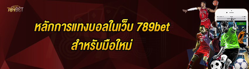 หลักการแทงบอลในเว็บ 789bet สำหรับมือใหม่