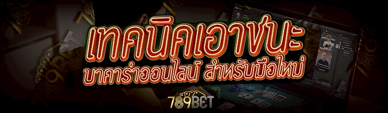 เทคนิคเอาชนะ บาคาร่าออนไลน์ สำหรับมือใหม่     