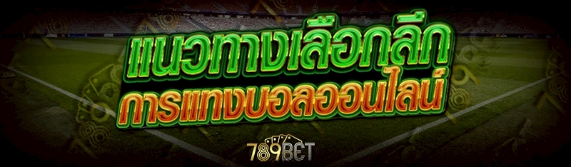 แนวทางเลือกลีก การแทงบอลออนไลน์      