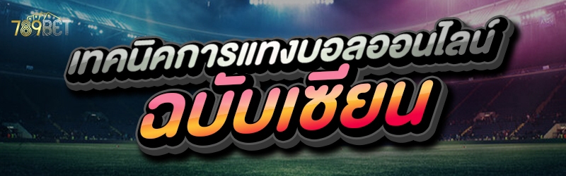 เทคนิคการ แทงบอลออนไลน์ ฉบับเซียน